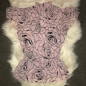 high necked Charlotte Russe blouse NWOT